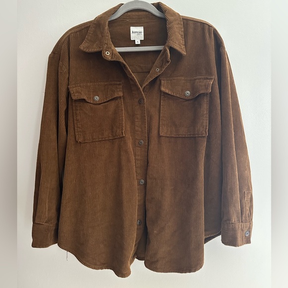 Kensie Tops - Kenzie Corduroy Shacket
